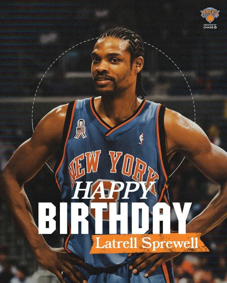 开云官网-还记得狂人有多狂吗？尼克斯官方祝斯普雷维尔55岁生日快乐！